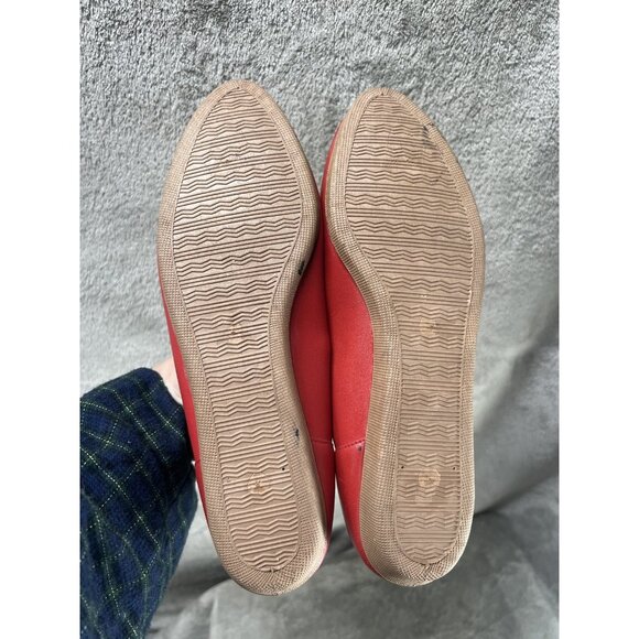 Vtg Cobble Cuddlers Women’s 8 N Red Leather Loafers Slip On Casual Shoes Preppy - Picture 8 of 8